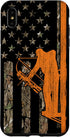 iPhone XS Max Bow Hunting Tree Stand Deer Hunter American Flag Camouflage Case...