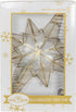 Kurt Adler UL0214/C 10-Light Capiz Star of Bethlehem Clear Treetop...