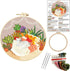 JRYYR Friendship Gifts embroidery kits for beginners,embroidery kit for beginners adults DIY Cartoon Cat cross stitch kits with Patterns and Instr...