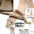 Hold-Up Brand Crisscross Fitted Sheet Strap Stay-Downs with US Patented Gripper Clasps...