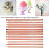 12PCS Skin Tone Pastel Pencils, 12 Set From Light to Dark, Perfect for Painting, Illustration, Tinting, Sketching, Portrait...