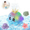 Baby Bath Toys, Light Up Automatic Spray Water Octopus Bathtub Toys for Baby 1 2 3, Sprinkler Pool Toys Gifts for Toddlers Kids 6-12 Months Infant...