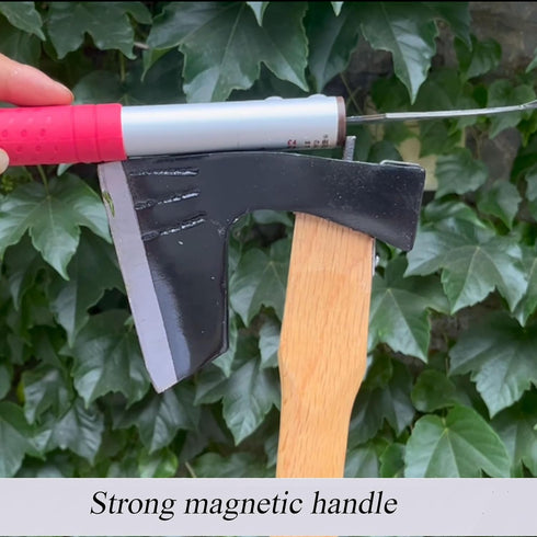 Scythe Garden Tool, Japanese Weeding Scymea, Scythe Tool, Weeding and Weed, Magnetic Handle, Durable SK5 Steel Blades, Compact and Portable, Great...