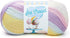 Lion Brand Yarn (1 Skein) Ice Cream Baby Yarn, Cotton Candy...