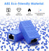 RJ45 Coupler Ethernet Adapter for Projector and Television, Blue 2 Pack, Category 6...