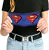 Buckle-Down Men's Superman Centered/Shield Stripe Blues, Multicolor, 4.0" x 3.5"...