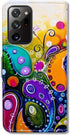 Samsung Galaxy Note 20 Ultra 5G Leather Flip Case, Colorful Dragonfly, Card Slot, Kickstand, Magnetic, for Note 20 Ultra...