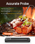 BFOUR Meat Thermometer Wireless Bluetooth, LCD Digital Meat Thermometer with Dual Probe, Wireless Remote BBQ Thermometer for Smoker Kitchen Cookin...