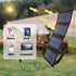 Solar Charger 5V Portable Power Bank with USB Input Folding Solar Panel Phone Charger Compatible with Smart Phones,Tablets and More......
