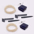 Outdoor Solar String Lights, 2 Pack 33ft 100L Solar Copper Fairy Lights,8 Modes Twinkle Lights Decor for Indoor Outdoor Patio Yard Trees Christmas...