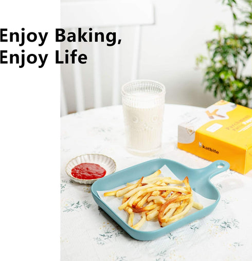Katbite Hamburger Patty Paper 1000Pcs, 5.5"x5.5" Non Stick Parchment Paper Squares Sheets for Patty Seperate, Burger Press, Ground Beef, Freezing ...