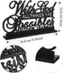 Jetec Inspirational Table Art with God All Things Are Possible Positive Sign Home Table Decoration, Motivational Centerpieces Letter Sign Wooden f...