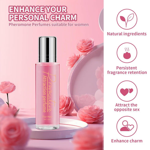 SEGMINISMART Pheromones Perfumes for Women - Long-lasting Roll-on Pheromone Perfume Oil Fragrance - Personal Cologne for Her to Attract Men...
