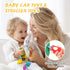 Jollybaby Stroller Rattle Toys for Car Seat Parm, Fruit Plush Hanging Infant Crib Bed Travel Activity Ring Bell with Crinkle, Squeaky & Teether fo...