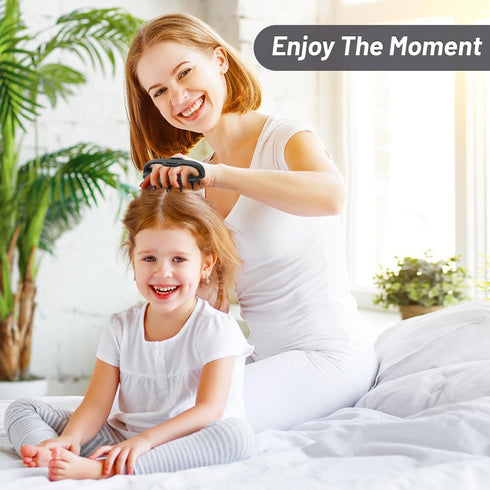 Scalp Massager Hair Growth, Scalp Scrubber Wiht Silicone Bristles, Head Massager Scalp, Wet Dry Hair Care Scalp Scrub for Women Man (Black)...