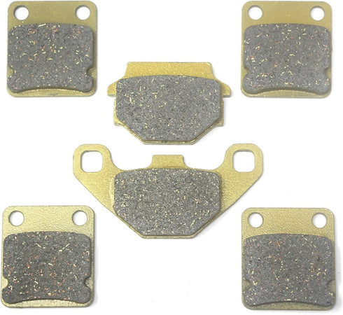 Master Chen Front Rear Brake Pads Brakes for Suzuki Vinson 500 4X4 2002-2007 LT-A/LT-F 500 FA054 FA067 MC0041...