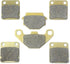 Master Chen Front Rear Brake Pads Brakes for Suzuki Vinson 500 4X4 2002-2007 LT-A/LT-F 500 FA054 FA067 MC0041...