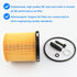 Oil Filter, Replace 26350-2M000, 263502M000 Compatible with Hyundai Kia 1.6L - 2020-2022 Accent Sonata Venue, 2021-2022 Elantra Kona Santa Fe, 202...