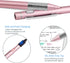 Pencil Stylus for Lenovo Chromebook Duet 3/5 Pen,Minilabo Touch Screens Active Stylus Digital Pen with 1.5mm Ultra Fine Tip Stylist Pen for Lenovo...