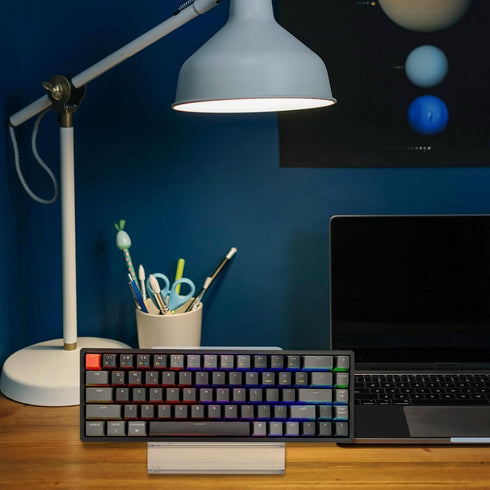 Geekria Keyboard Stands, Mechanical Keyboard Display Stand Acrylic Keyboard Stand Transparent Acrylic Keyboard Stand Gaming Keyboard Display Holde...