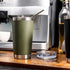 COMOOO 20oz Double Wall Vacuum Insulated Travel Mug, Stainless Steel Tumbler with Lid and Straw Durable Powder Coated Insulated Coffee Cup for Col...