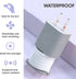 365Home 2 in 1 Silicone Charger Protector with Cord Wrap, Iphone Silicone Power Adapter Case, Snapback Charger Winder, Compatible with 18W/20W Cha...
