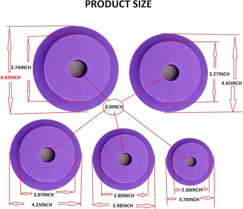 5PCS Tumbler Shields for Epoxy Tumbler,Flexible foam Tumbler Protector for Resin Paint, Tumbler Inserts Paint Spray Shield Cup Protector Clean Rim...