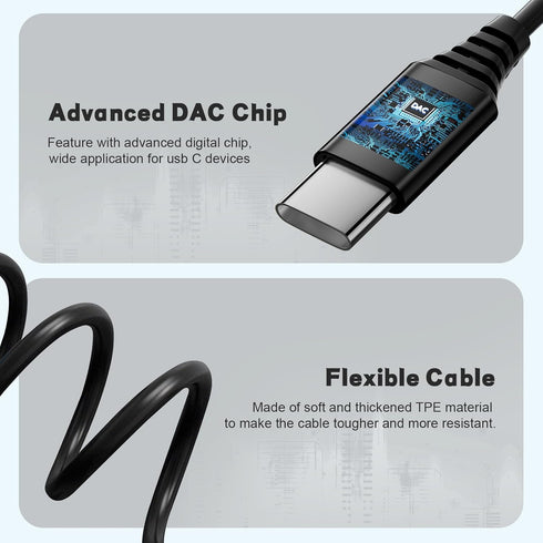 USB C Headphones Wired Earbuds for iPhone 15 Pro Max with Mic Volume Control Stereo Noise Cancelling, Type C Earphones for Samsung Galaxy S24/S23/...