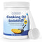 LANBEIDE Fry Cooking Oil Solidifier Powder, Hard Up to 25 Cups - 100% Plant-Based Cooking Oil Hardener for Disposal Fry Oil Away from Mess 9 Oz...
