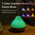 Mini Colorful Cool Humidifier, Volcano Shape Humidifier,USB Personal Desktop Humidifier Volcano Spray Mode, 7 Colors,Super Quiet for Office Room, ...