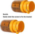 Qooltek Solar LED Warning Lamp - Flashing Barricade Light, Road Construction Safety Signs, Flicker Beacon (Yellow)...