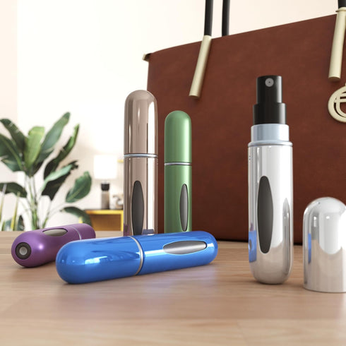 Mini Travel Perfume Bottle Refillable Perfume Atomizer Bottle Set of 3 - Portable Perfume Bottle for Outdoor and Traveling...