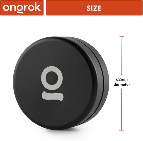 ONGROK Storage Puck, Black, Perfect Size Case to Store in Your Pocket, Airtight, Preserves Moisture Profile, Smell and Aroma...