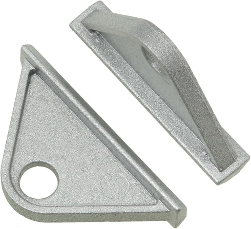 4PCS European Standard 2020 with Hooks Aluminum 6 Slot 56x9.8x27mm Movable Hooks Workbench Mobile Hook Triangle Slider Nylon Hooks Accessories for...