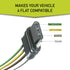 Hopkins 11141405 Plug-In Simple Vehicle Wiring Kit...