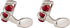 Knighthood Men's Red Fire Extinguisher Shape Cufflinks Red Shirt Cuff Links Business, Wedding Gifts with Gift Box...