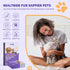 HICC PET Cleaning & Deodorizing Bathing Wipes for Dogs and Cats, Nourish Fur Coconut Oil Grooming Wipes for Dogs, Pet Cleaning Gloves Wipes for Da...