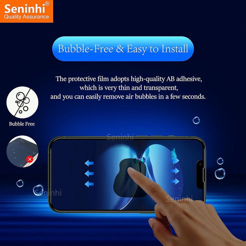 [1+1+2Pack for iPhone 14 Plus 6.7inch Transparent Screen Protector 1Pack + Privacy Screen Protector 1Pack + Camera Lens Protector 2Pack, Tempered ...