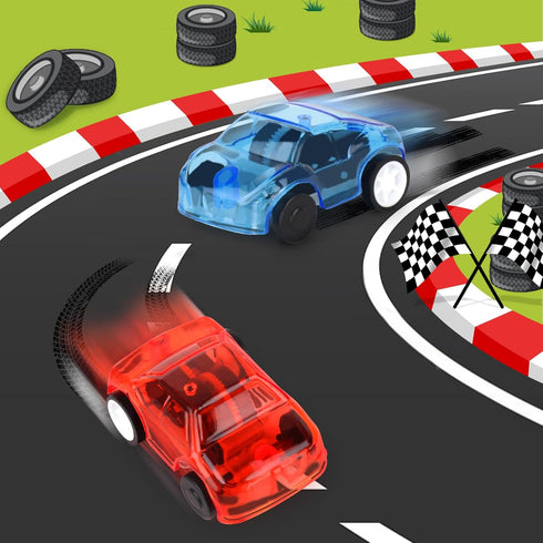 Hxezoc 50 Pack Mini Car Toys Pull Back Race Car, Treasure Box Toys Vehicles for Kids Toddlers 4-8 Years Old, Bulk Toys for Carnival Prizes, Classr...