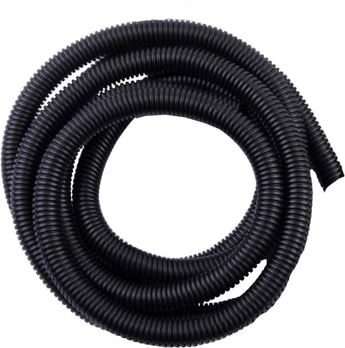 Gardner Bender FLX-3406B Split Flexible Tubing, ¾ x 6', Corrugated Wire Loom, Black...