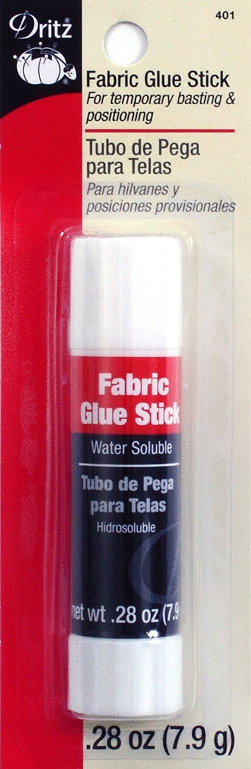 Dritz 401 Fabric Sewing and Craft Glue Stick, 0.28-Ounce (2 Pack)...