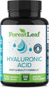 ForestLeaf Hyaluronic Acid Supplements | 100mg High Bioavailable Dietary Hyaluronic Acid Powder Capsules + 50mg VIT C | Supports Skin Hydration, J...