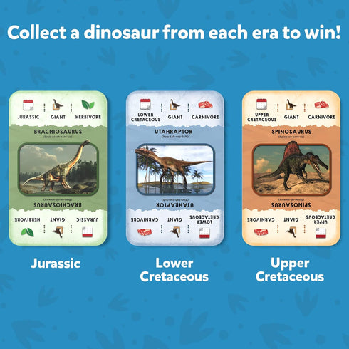 Skillmatics Card Game - Dino Trio, A Smart Swapping Dinosaur Themed Strategy Game for Kids, Teens & Adults...