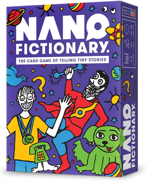 Looney Labs Nanofictionary Card Game - Creative Storytelling for All Ages...