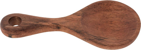 Karma Short Wood Tasting Spoons Set - Short Wood Spoons for Cooking - Wood Kitchen Utensils - Wood - Set of 3...