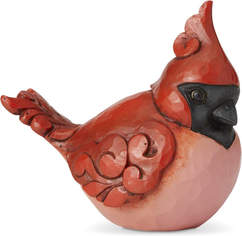 Enesco Jim Shore Heartwood Creek Luck in The Air Cardinal Bird Figurine, 4.49 Inch, Red...