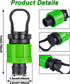 12 Pcs Drip Irrigation Tubing End Cap 1/2 Inch Universal Tubing End Cap Plug Drip Irrigation Coupling Drip Irrigation End Cap Fitting All Brands 1...