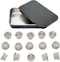 15pcs 1/2 Inch Pipe Screens Premium 304 Stainless Steel, 0.5" Pipe Screen Filters with Metal Storage Box...