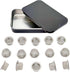 15pcs 1/2 Inch Pipe Screens Premium 304 Stainless Steel, 0.5" Pipe Screen Filters with Metal Storage Box...