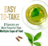 Green Tea Extract Capsules 1000mg 98% Standardized EGCG - 3X Strength for Natural Energy - Heart Support with Polyphenols - Gentle Caffeine - 240 ...